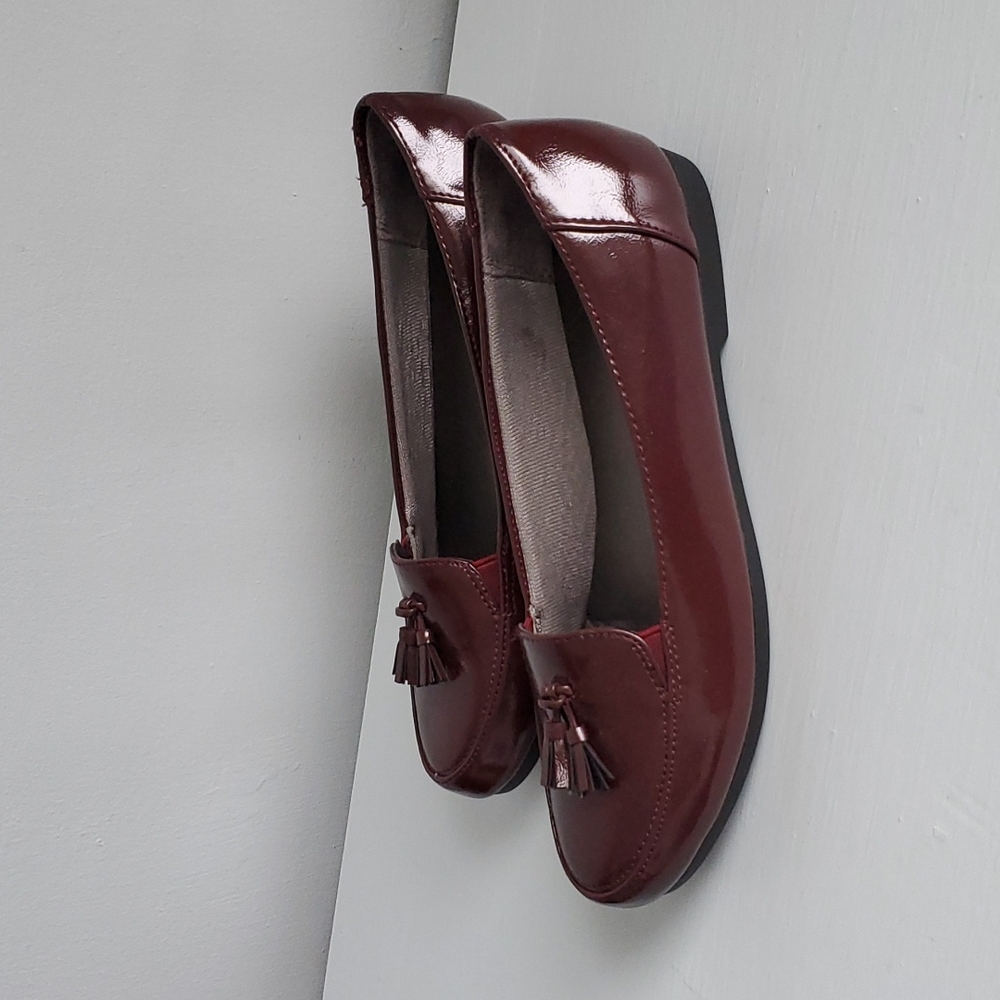 LifeStride Maroon "Pinot Noir" Rachelle Loafer, 7.5W